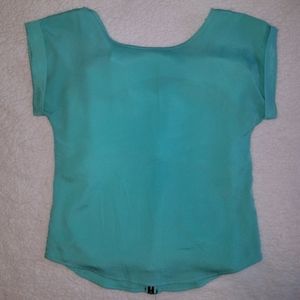 Turquoise Blouse by Pinc (Size S)